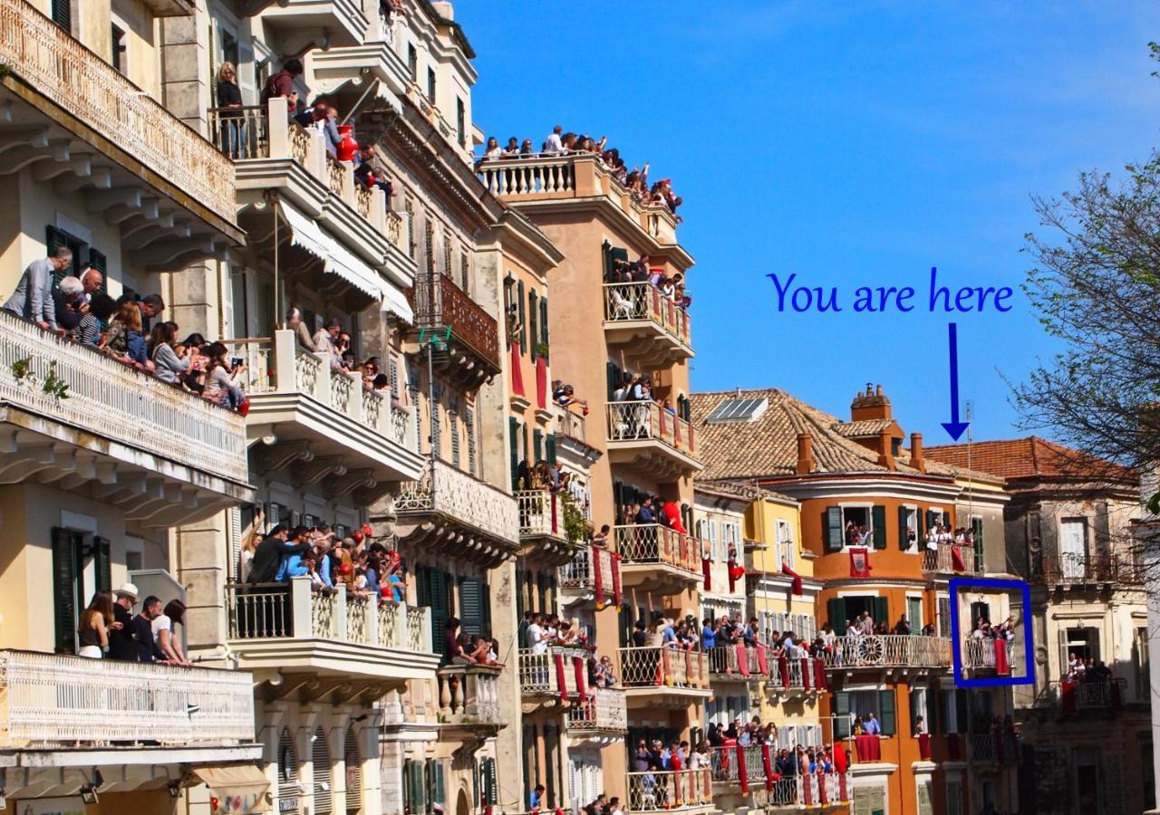 Ideally Situated Corfu Old Town Apartment Ngoại thất bức ảnh